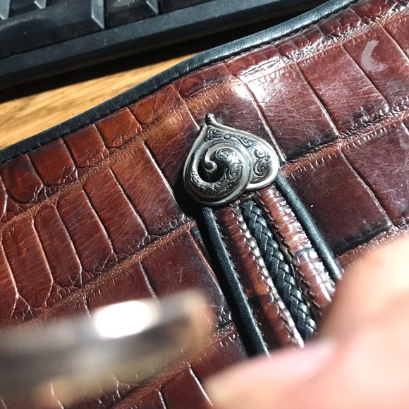 Sterling 2 stone bracelet with hinge - Picture 5 of 5